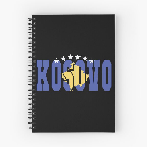 Item preview, Kosovo Country Flag Typography designed and sold by TravelWish.