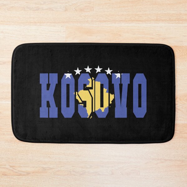 Item preview, Kosovo Country Flag Typography designed and sold by TravelWish.