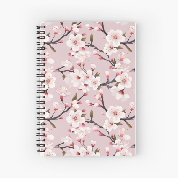 Aperçu de l'œuvre Fleurs de Sakura : motif délicat de fleurs de cerisier créée et vendue par windidama.