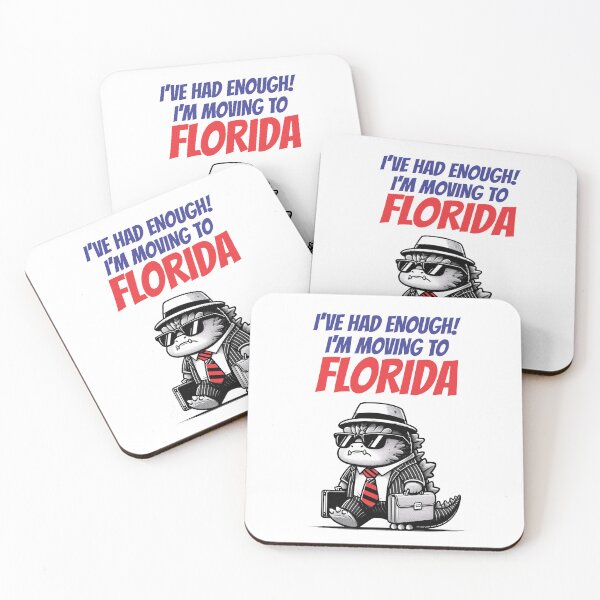 Item preview, I'm Moving To Florida - Funny Political designed and sold by Vector-Artist.