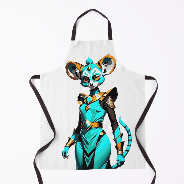 Item preview, Turquoise Rebel, Warrior lemur Queen designed and sold by filusattila.