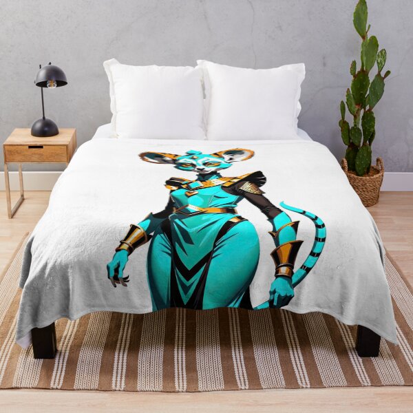Item preview, Turquoise Rebel, Warrior lemur Queen designed and sold by filusattila.