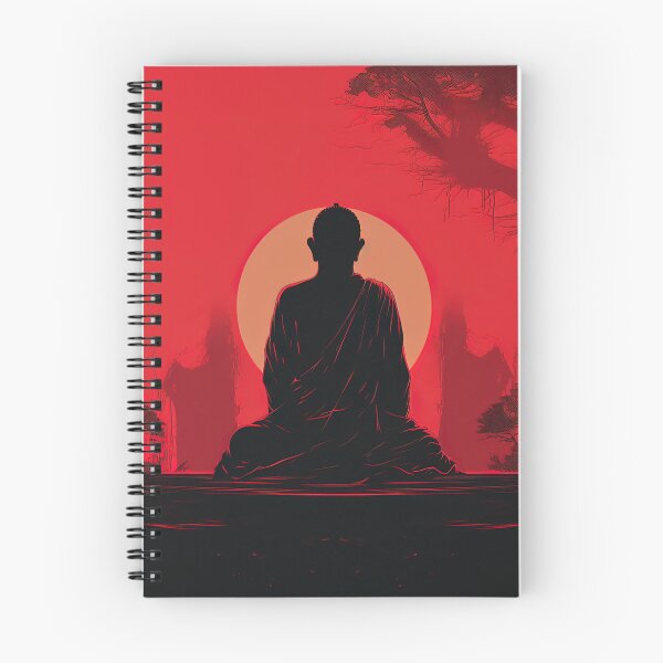 Item preview, Buddha | Red minimalism designed and sold by ComicsFactory.