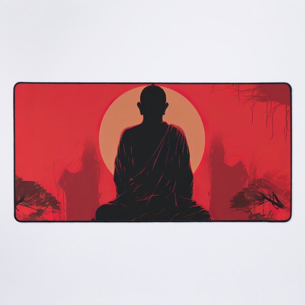Item preview, Buddha | Red minimalism designed and sold by ComicsFactory.