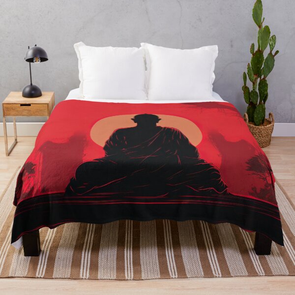 Item preview, Buddha | Red minimalism designed and sold by ComicsFactory.