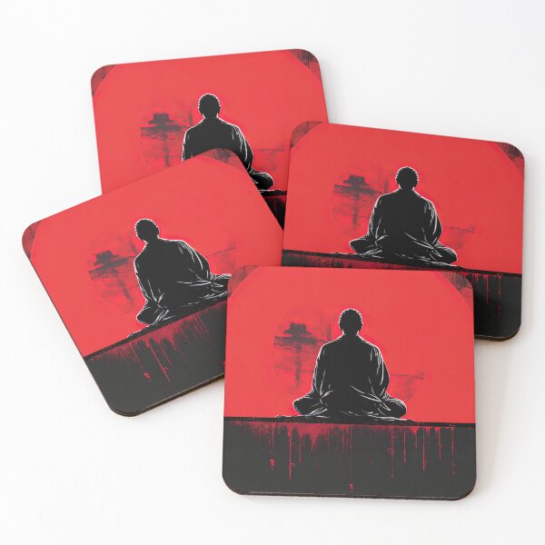 Item preview, Buddha | Red minimalism designed and sold by ComicsFactory.
