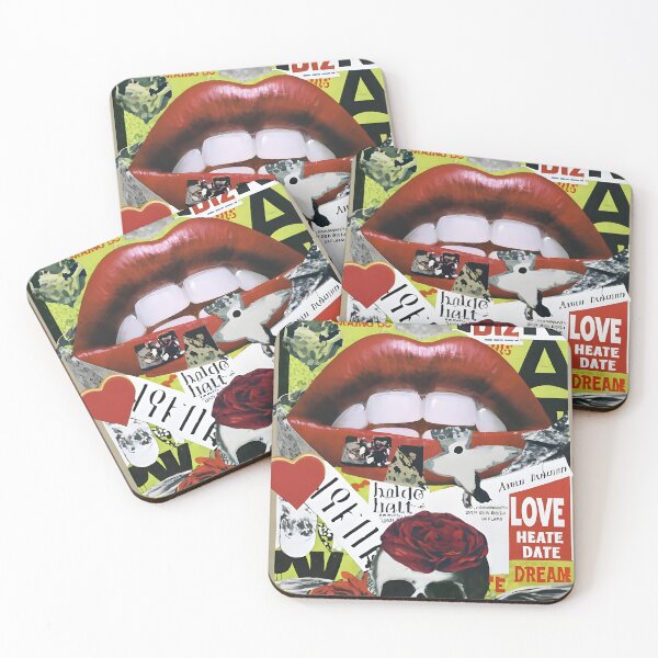 Item preview, Love Collage 80s. Vintage Absurd Love Collage! designed and sold by Zibis09.