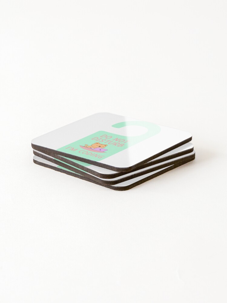 Thumbnail 4 of 5, Coasters (Set of 4), Coding Queens designed and sold by codingqueens.
