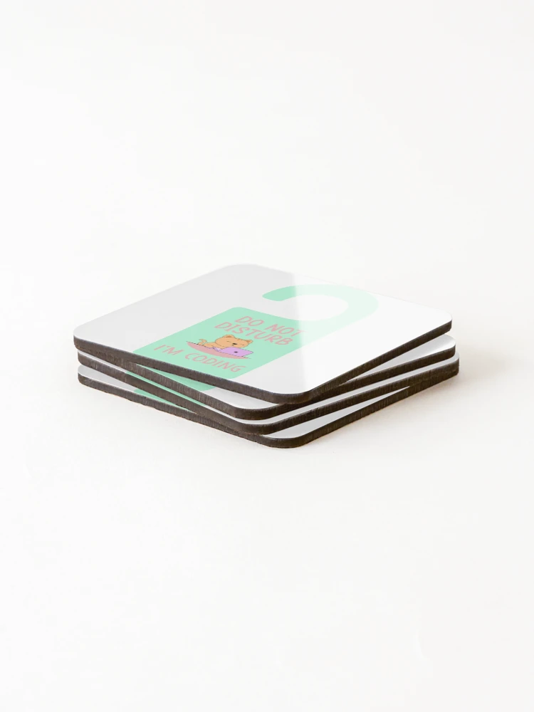 Thumbnail 4 of 5, Coasters (Set of 4), Coding Queens designed and sold by codingqueens.