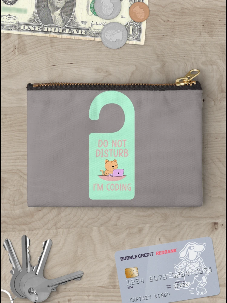 Thumbnail 3 of 4, Zipper Pouch, Coding Queens designed and sold by codingqueens.
