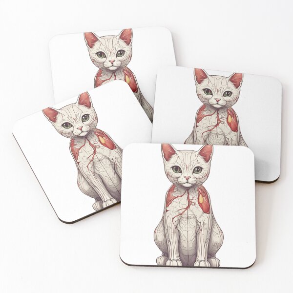 Item preview, Cute Cat Anatomy A Must-Have for Cat Lovers designed and sold by bbigbxss.
