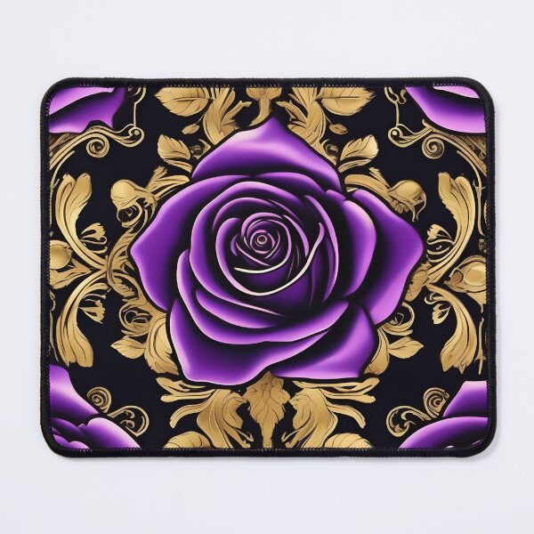 Item preview, Baroque Inspired Purple Roses designed and sold by DesignsByPrnces.