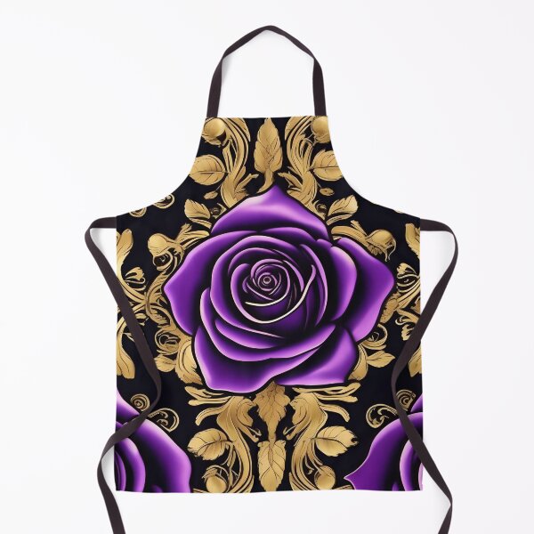 Item preview, Baroque Inspired Purple Roses designed and sold by DesignsByPrnces.