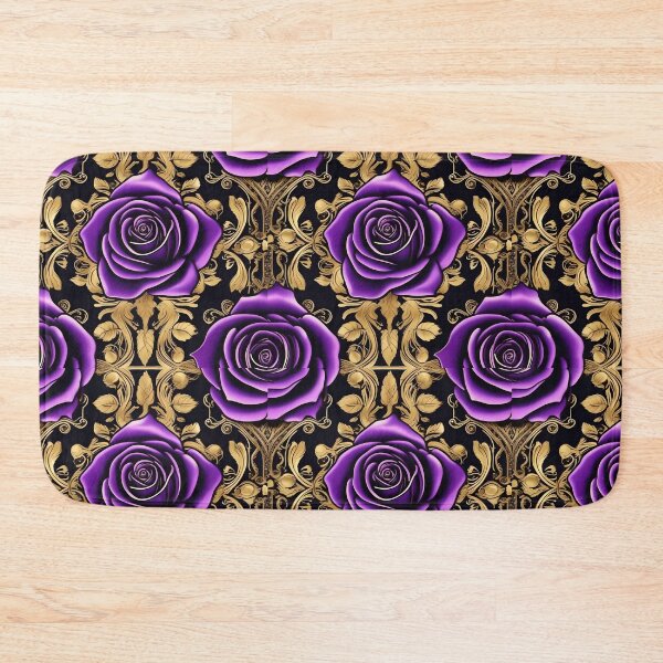 Item preview, Baroque Inspired Purple Roses designed and sold by DesignsByPrnces.