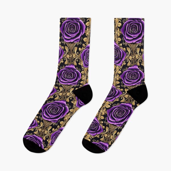 Item preview, Baroque Inspired Purple Roses designed and sold by DesignsByPrnces.