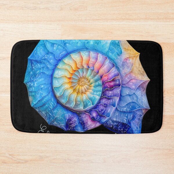 Item preview, The Nautilus Spiral Journey is a Reminder - Every Step Counts designed and sold by Rocky Mountain Artistry.