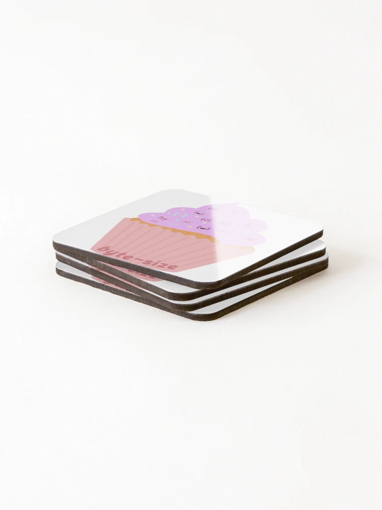 Thumbnail 4 of 5, Coasters (Set of 4), Coding Queens>Cute Tech Stickers designed and sold by codingqueens.