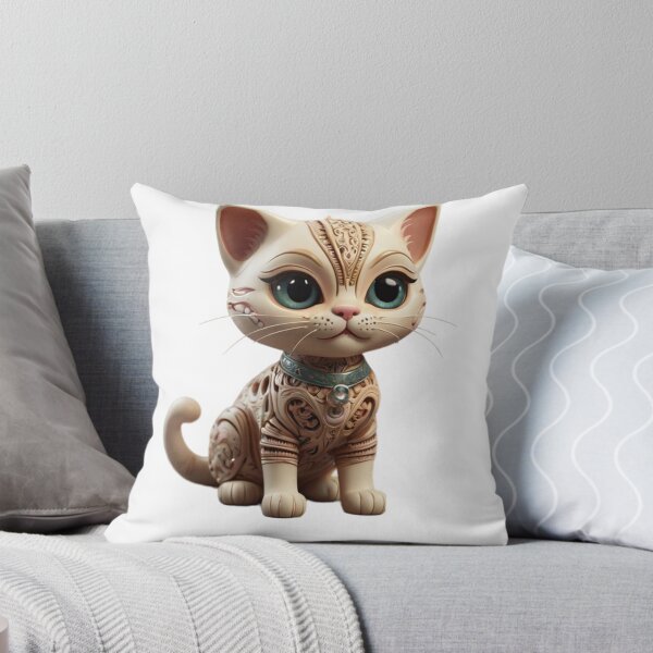 Item preview, Cute Cartoon Cat Comes in Thailand theme designed and sold by bbigbxss.