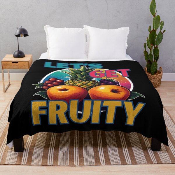 Item preview, Let's get FRUITY health food fruit lover design designed and sold by Jt41.