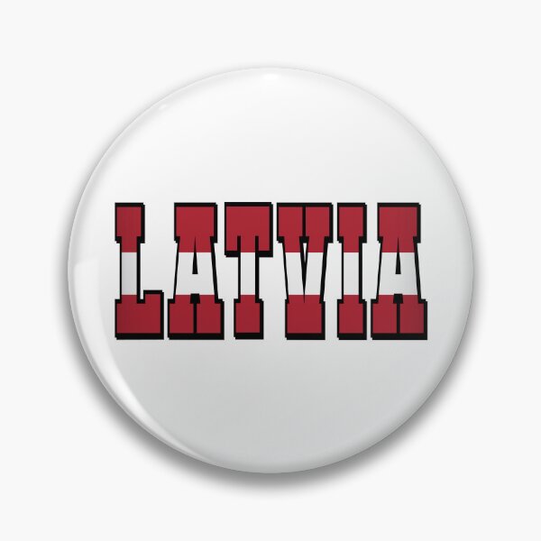 Item preview, Latvia Country Flag Typography designed and sold by TravelWish.