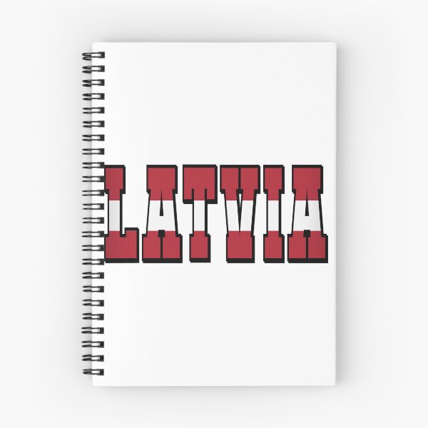 Item preview, Latvia Country Flag Typography designed and sold by TravelWish.