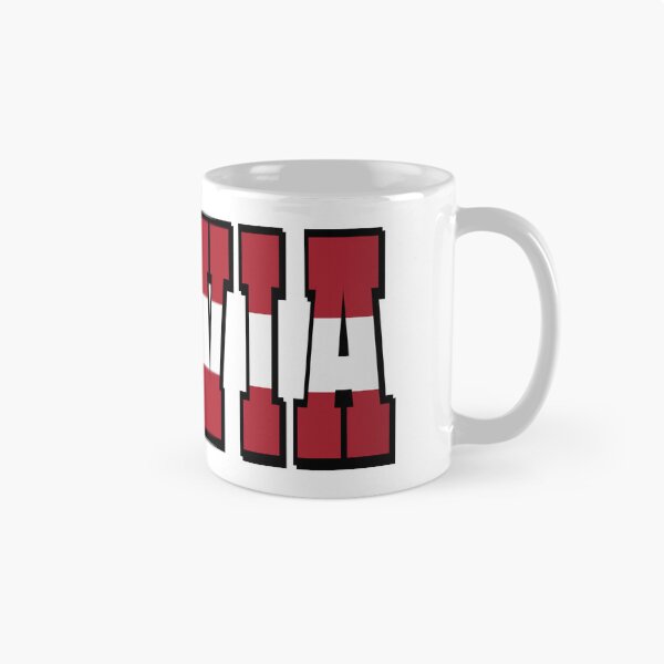 Item preview, Latvia Country Flag Typography designed and sold by TravelWish.