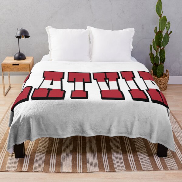 Item preview, Latvia Country Flag Typography designed and sold by TravelWish.
