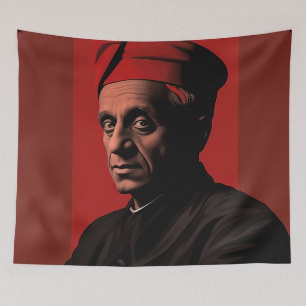 Item preview, C.V. Raman | Red minimalism designed and sold by ComicsFactory.