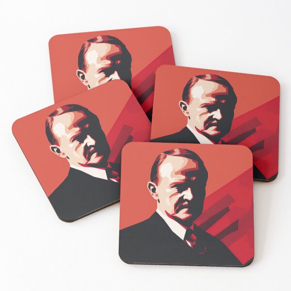 Item preview, Calvin Coolidge | Red minimalism designed and sold by ComicsFactory.