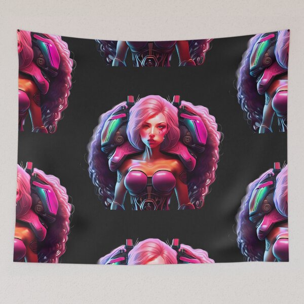 Item preview, Space Girl "Pinkett" designed and sold by Chubuter.