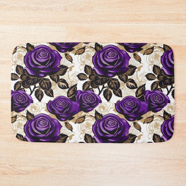Item preview, Baroque Inspired Purple Roses designed and sold by DesignsByPrnces.