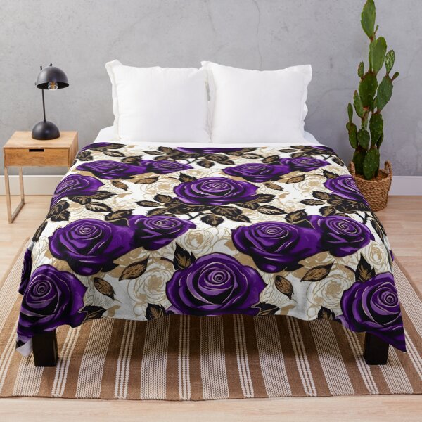 Item preview, Baroque Inspired Purple Roses designed and sold by DesignsByPrnces.