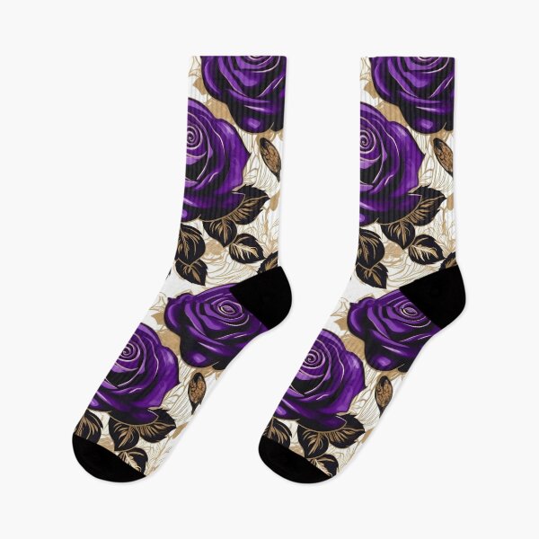 Item preview, Baroque Inspired Purple Roses designed and sold by DesignsByPrnces.