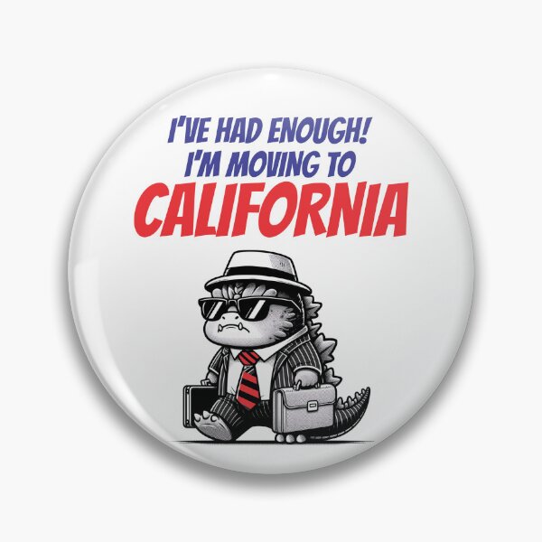 Item preview, I'm Moving To California - Funny Political designed and sold by Vector-Artist.