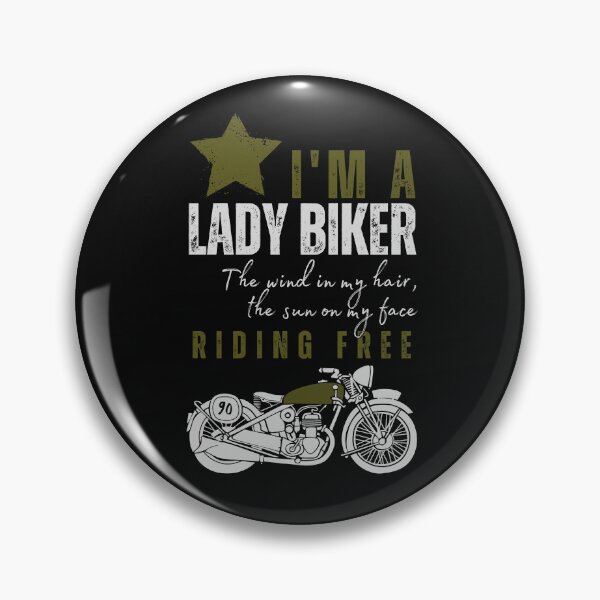 Item preview, I'm a lady biker designed and sold by MayaBoelaars.