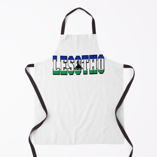 Item preview, Lesotho Country Flag Typography designed and sold by TravelWish.