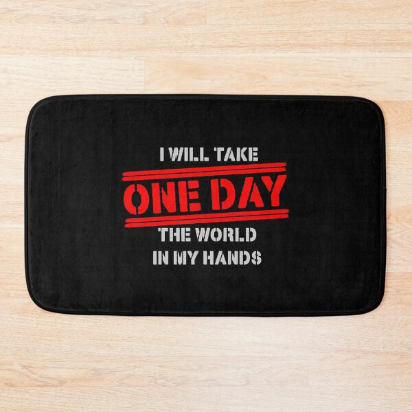 Item preview, ONE DAY I WILL TAKE THE WORLD IN MY HANDS designed and sold by NOURLANDART.