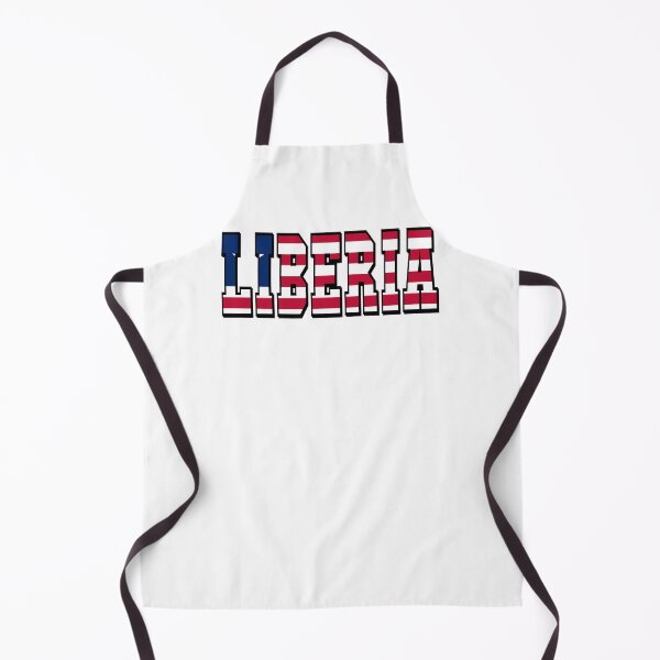 Item preview, Liberia Country Flag Typography designed and sold by TravelWish.