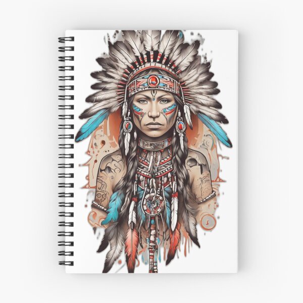 Item preview, Spirit of the Tribes: Linework Tattoo T-Shirt Designs designed and sold by Leo digital art.