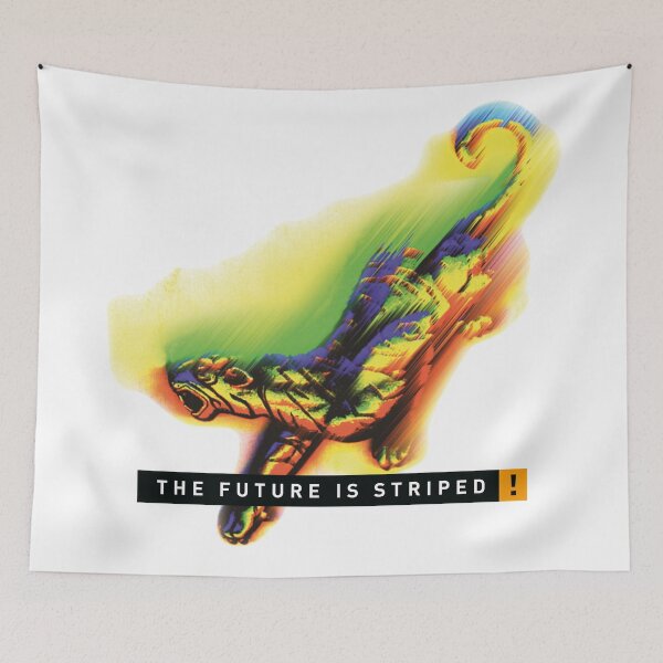 Item preview, The Future Is Striped designed and sold by TIGERRIFIC.