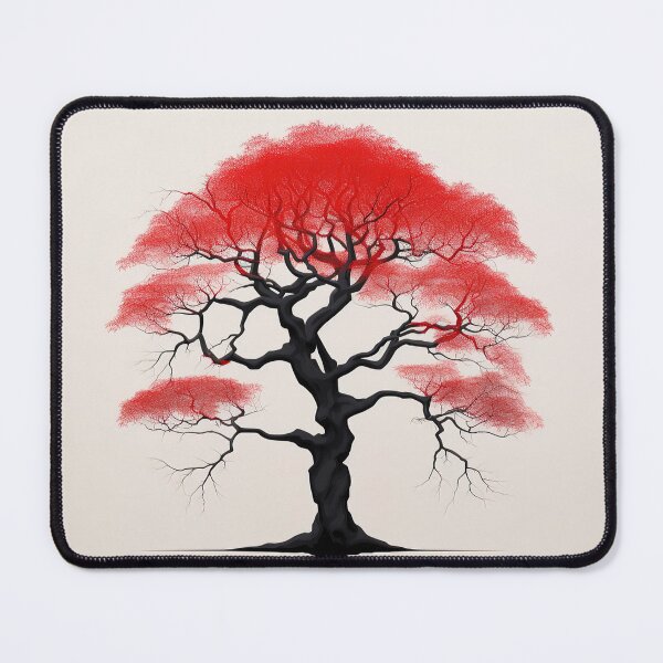 Item preview, Camphor tree | Red minimalism designed and sold by ComicsFactory.