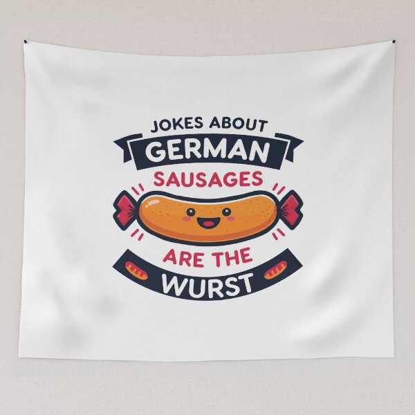 Item preview, Jokes about German Sausages are the wurst designed and sold by People Tee.