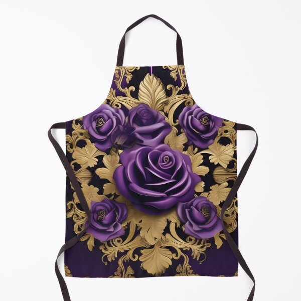 Item preview, Baroque Inspired Purple Roses designed and sold by DesignsByPrnces.