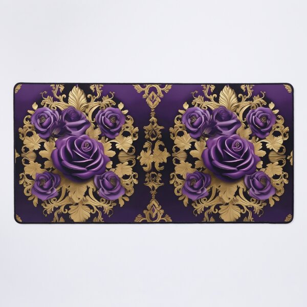 Item preview, Baroque Inspired Purple Roses designed and sold by DesignsByPrnces.