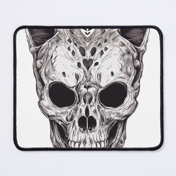 Item preview, Cat skull thinking about love designed and sold by bbigbxss.