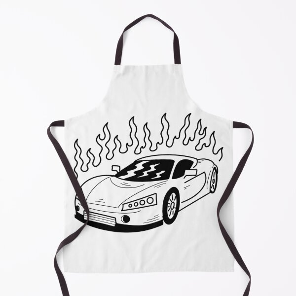 Item preview, Very fast car in flames designed and sold by Dailykindness.