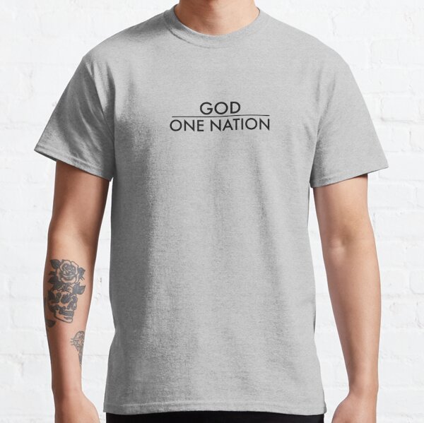 One Nation Under God Baltimore Ravens Tee Design 3D T Shirts For Mens -  Freedomdesign