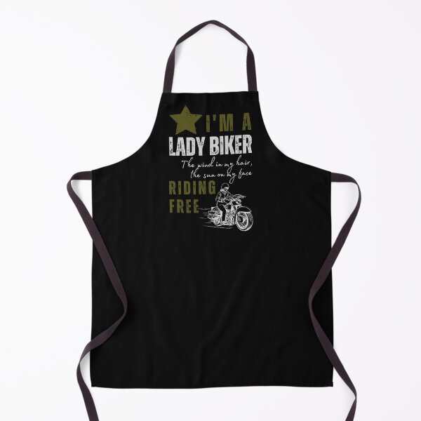 Item preview, I'm a lady biker riding free designed and sold by MayaBoelaars.
