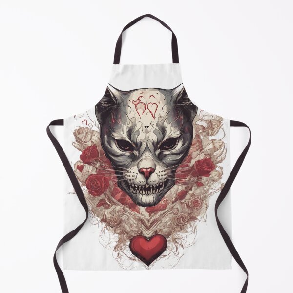 Item preview, Cat Skull Rose designed and sold by bbigbxss.