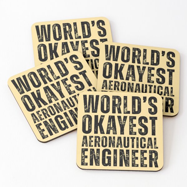 Item preview, Worlds Okayest Aeronautical Engineer designed and sold by kamrankhan.